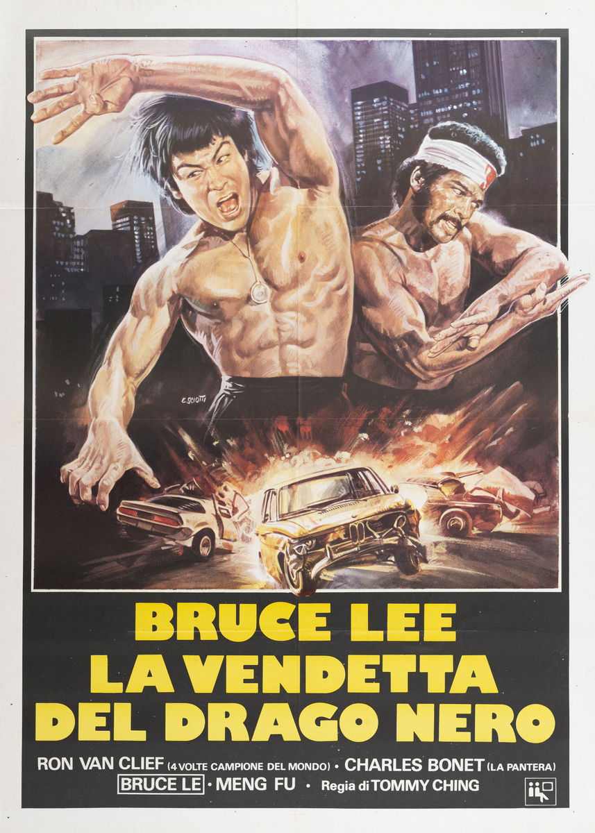 Bruce Lee: la vendetta del drago nero - Manifesto 1