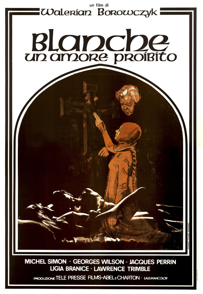 Poster 2 for the film Blanche (1972), painted by Mario Piovano