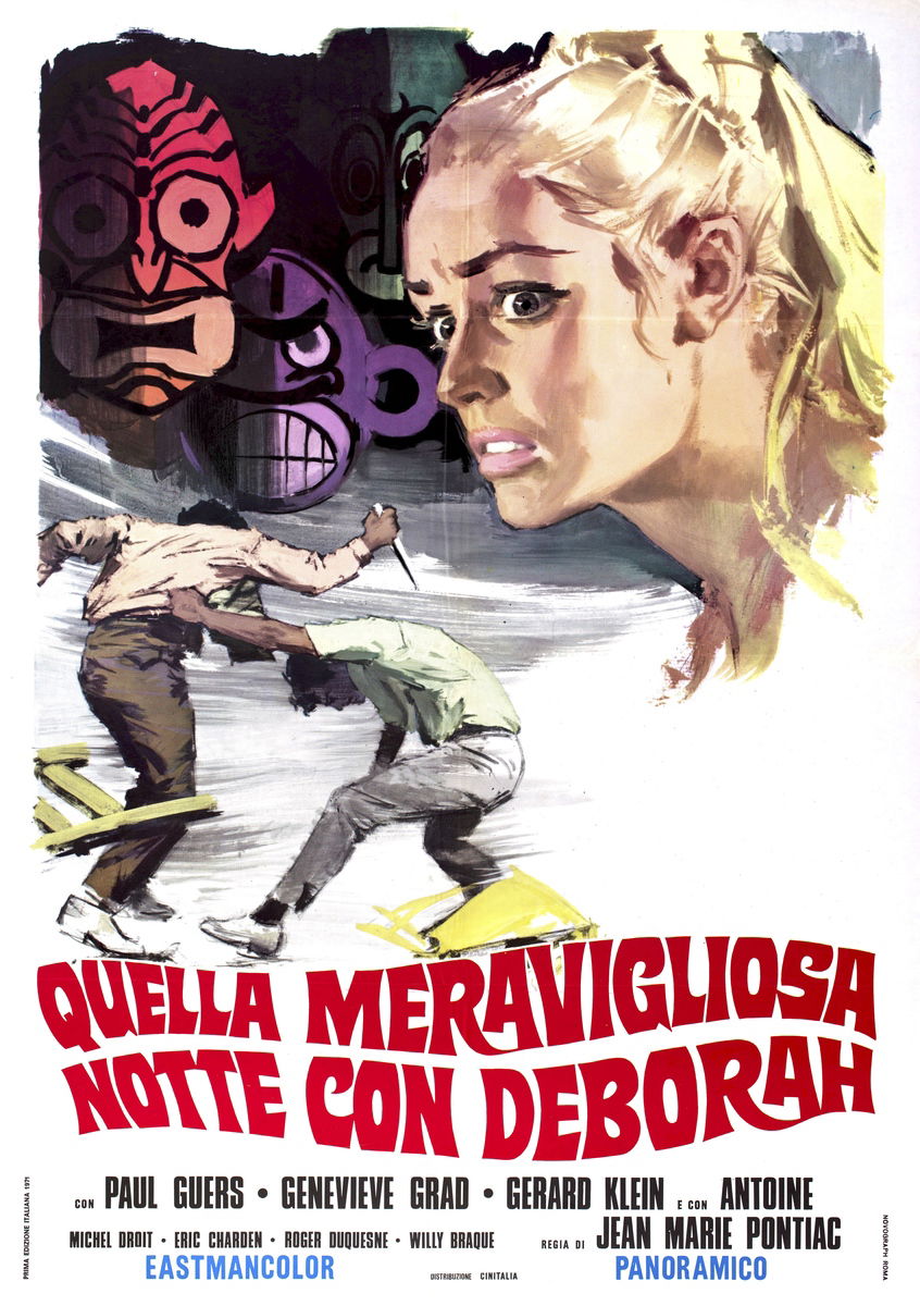 Quella meravigliosa notte con Deborah - Manifesto 1