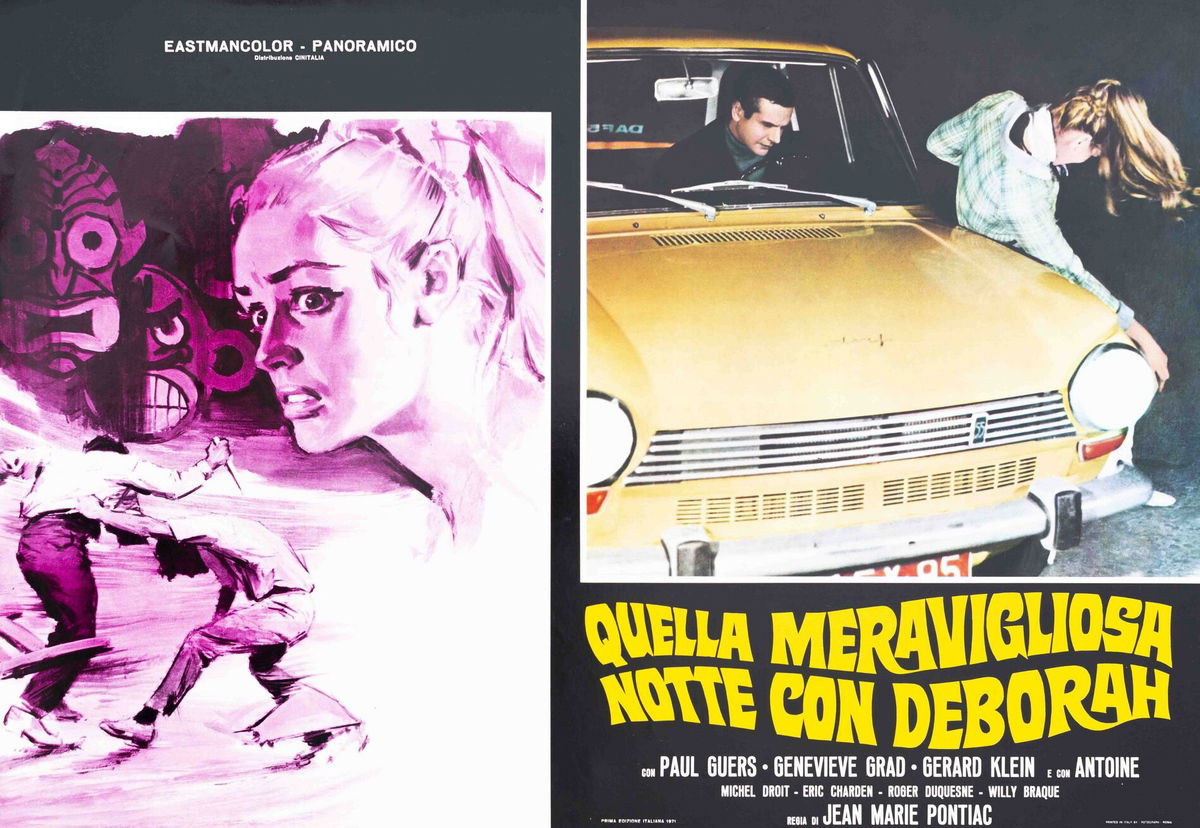 Quella meravigliosa notte con Deborah - Fotobusta 1