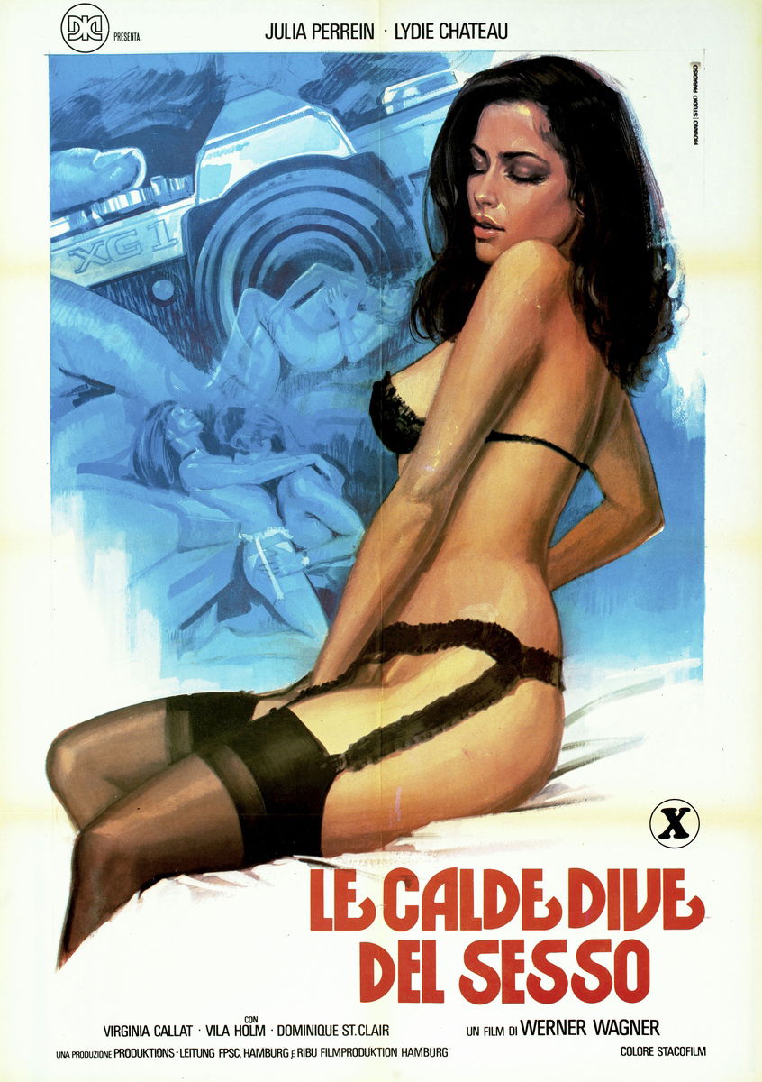 Le calde dive del sesso - Manifesto 1