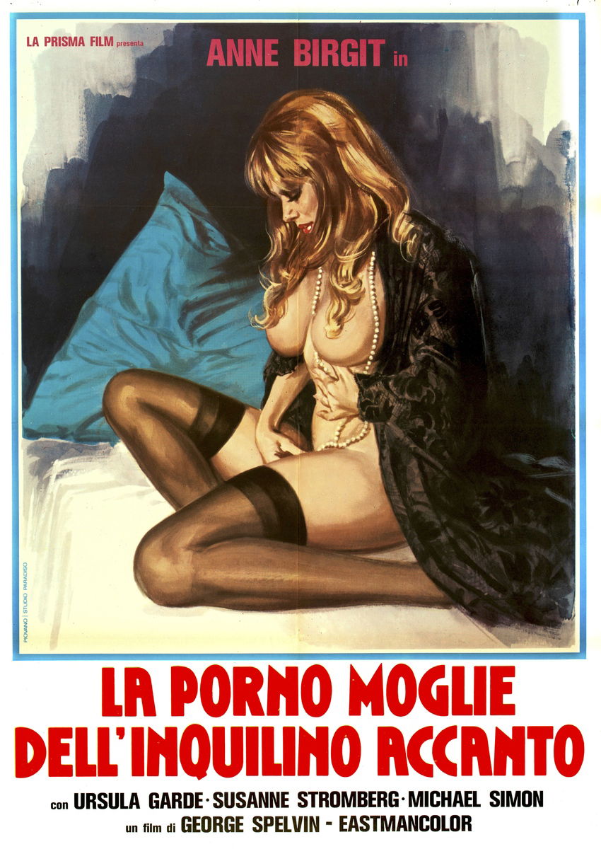 La porno moglie dell'inquilino accanto - Poster 1
