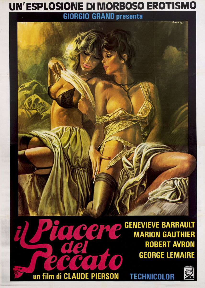 Il piacere del peccato - Manifesto 1