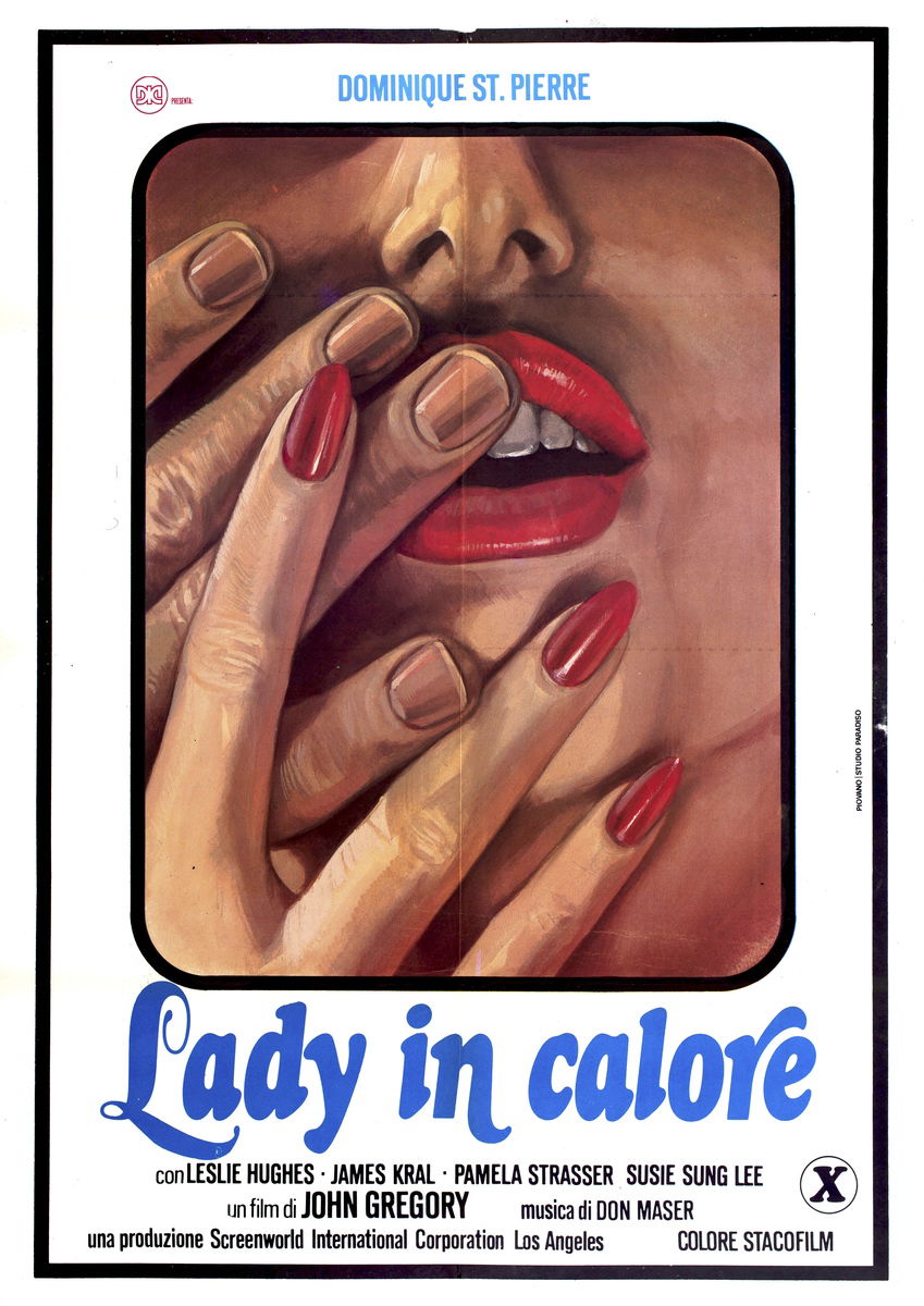 Lady in calore - Poster 1