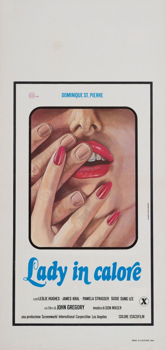 Lady in calore - Lobby Card 1