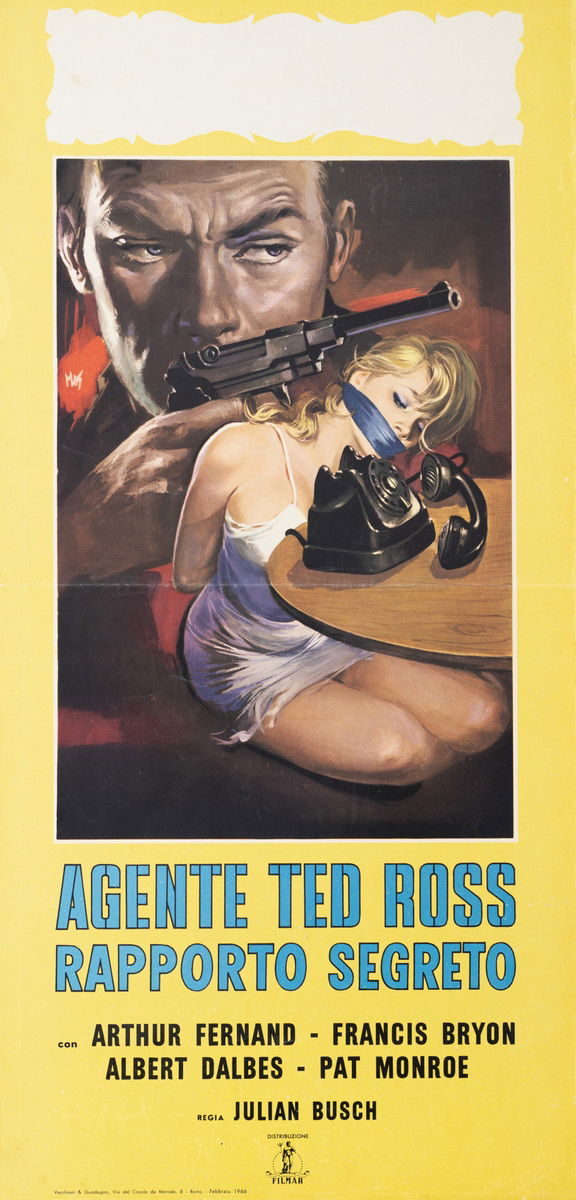 Agente Ted Ross, rapporto segreto - Locandina 1