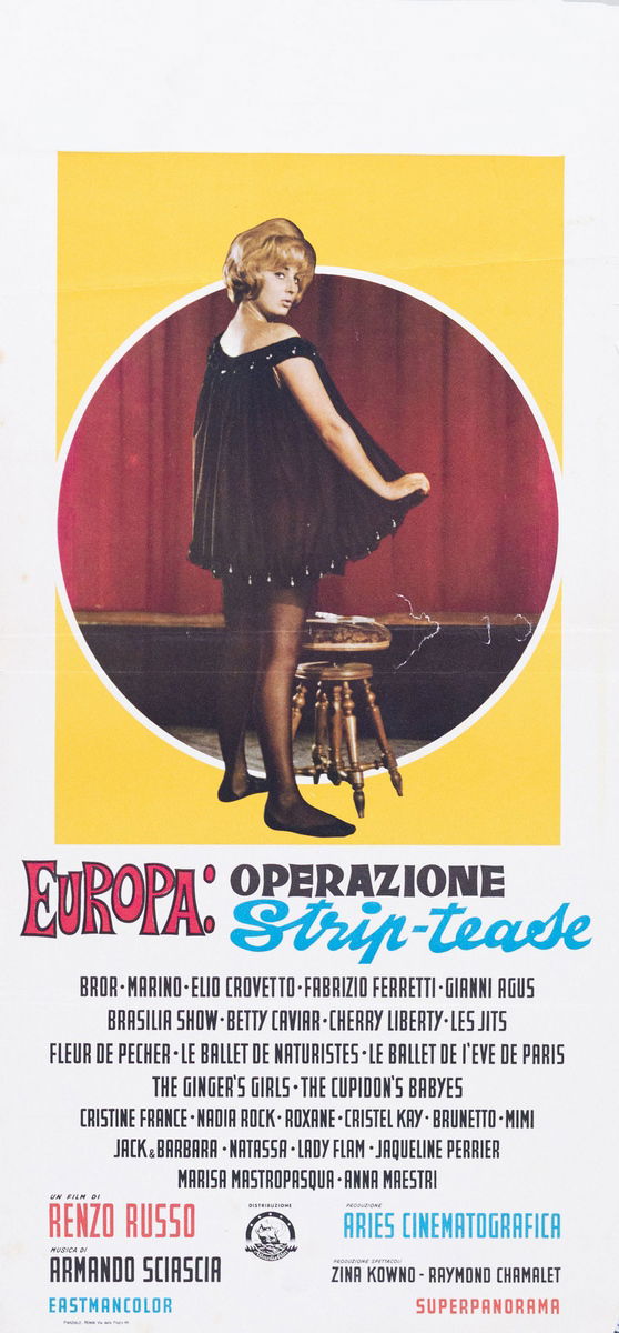 Europa Operazione Strip - Locandina 1