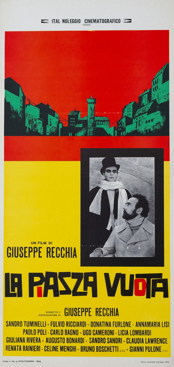 La piazza vuota - Locandina 1