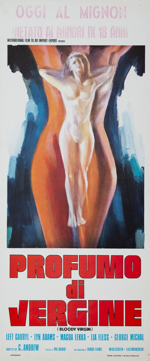 Hardcore - Profumo di Vergine - Bloody Virgin - Lobby Card 1