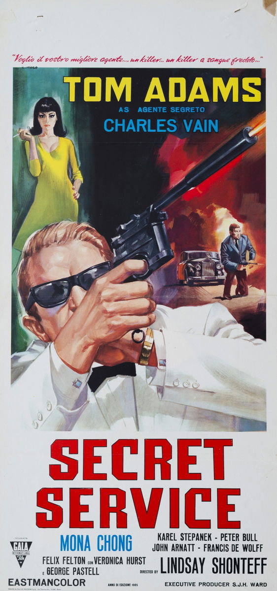 Licensed to Kill - Lobby Card 1