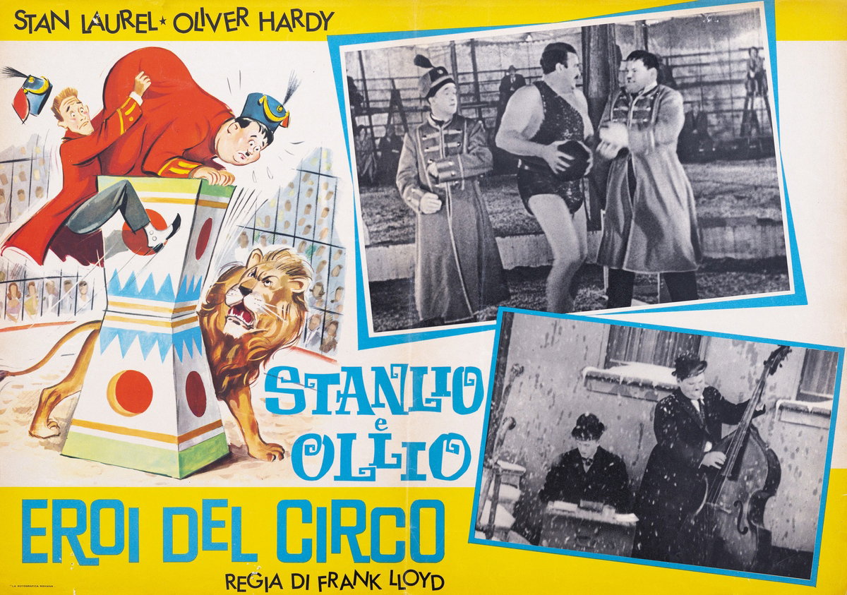 Fotobusta 2 per il film Eroi del Circo - Il circo è fallito - Ospiti Inattesi - Un nuovo imbroglio (1963)