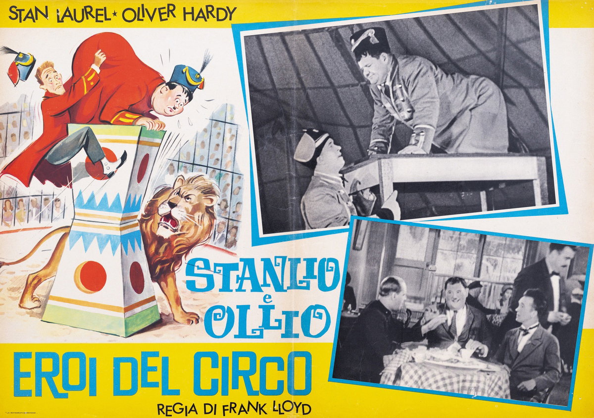 Fotobusta 3 per il film Eroi del Circo - Il circo è fallito - Ospiti Inattesi - Un nuovo imbroglio (1963)