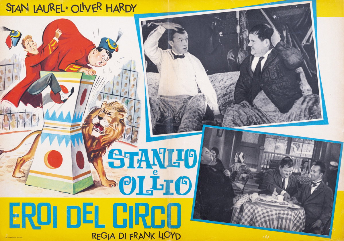 Fotobusta 4 per il film Eroi del Circo - Il circo è fallito - Ospiti Inattesi - Un nuovo imbroglio (1963)