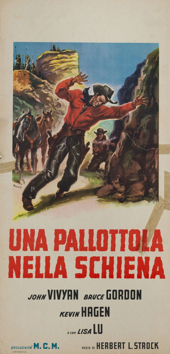 Una pallottola alla schiena - Locandina 1