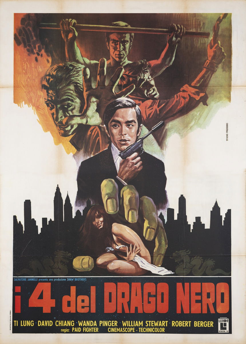 I quattro del drago nero - Poster 1
