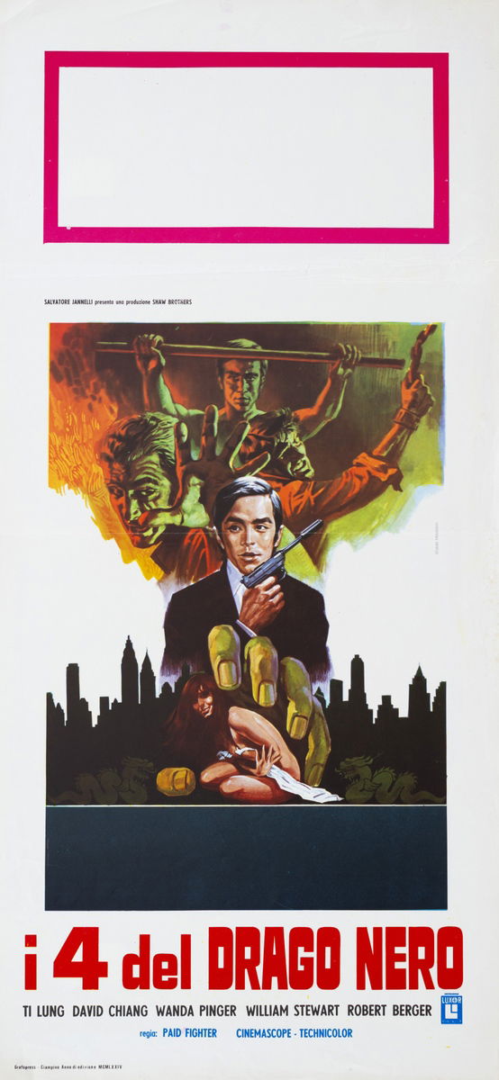 I quattro del drago nero - Locandina 1