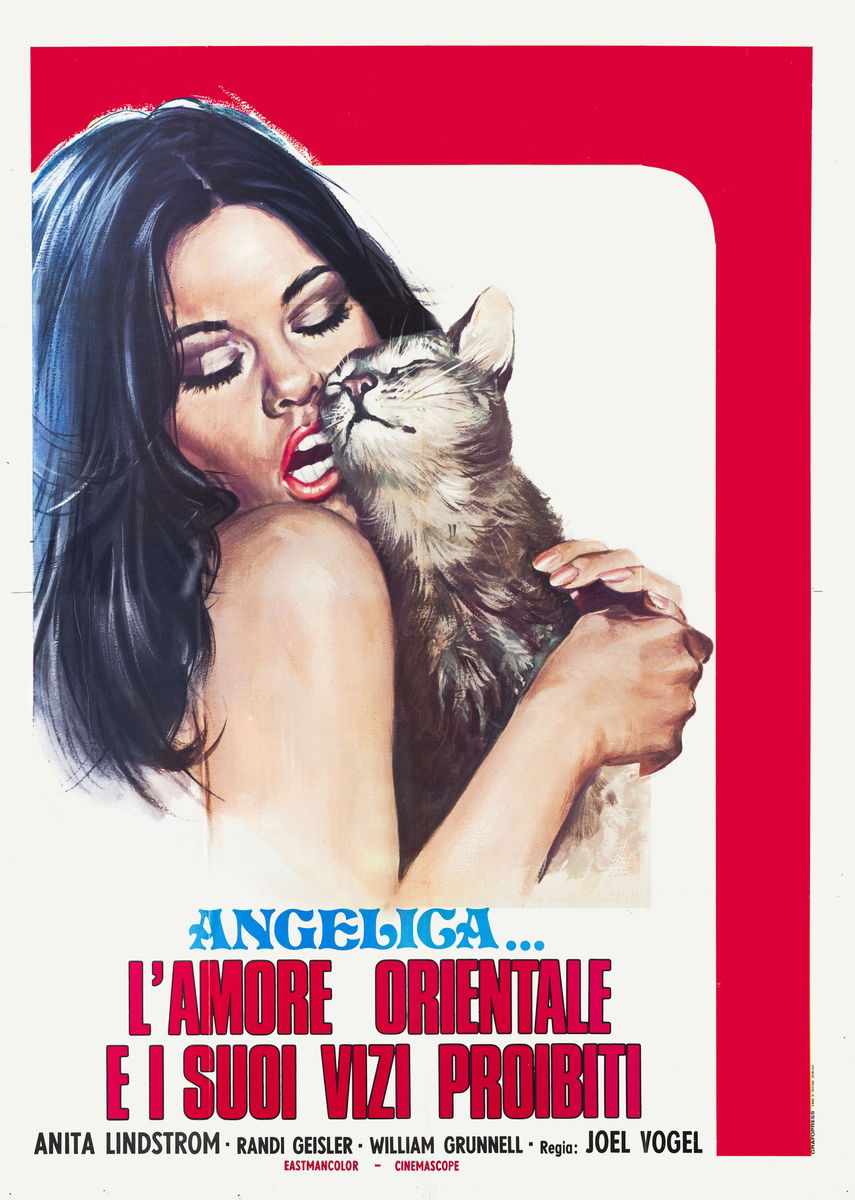 Angelica : L'amore Orientale e i suoi vizi proibiti - Manifesto 1