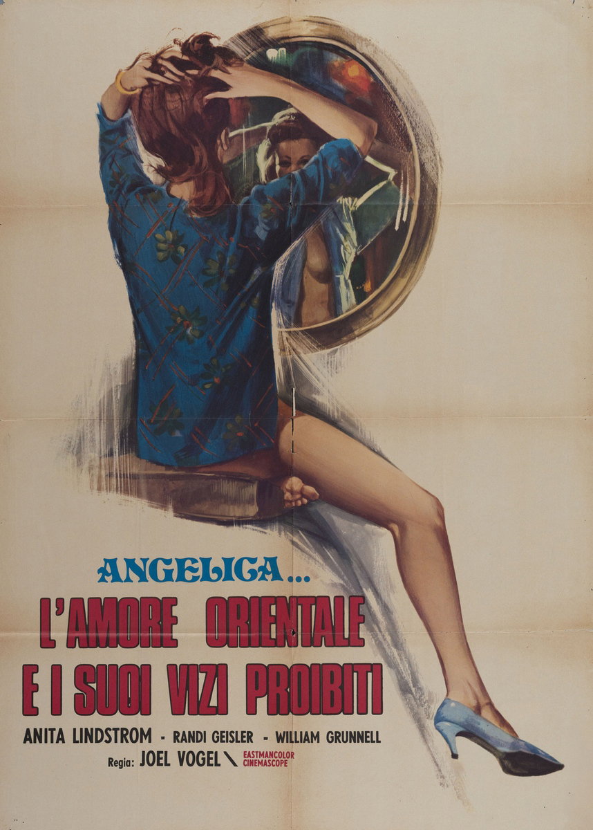 Manifesto 2 per il film Angelica : L'amore Orientale e i suoi vizi proibiti (1974)