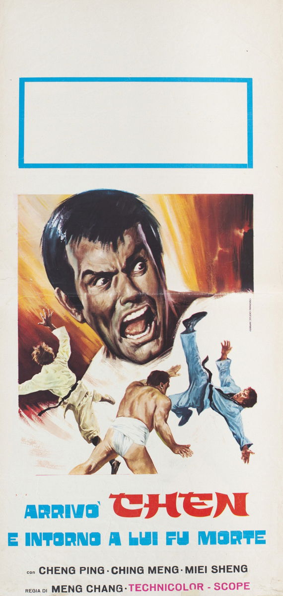 Arrivò Chen e intorno a lui fu morte - Lobby Card 1