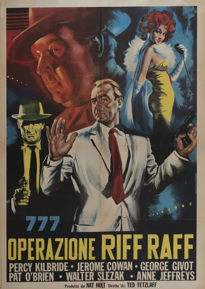 Riff-Raff - L'avventuriero di Panama - Manifesto 1