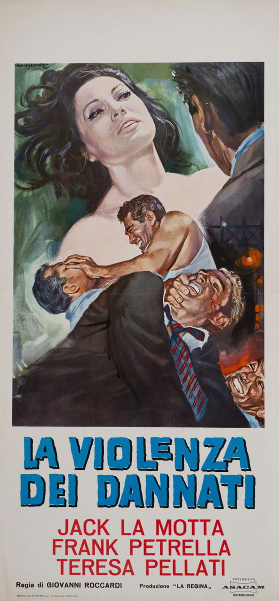 La violenza dei dannati - Locandina 1