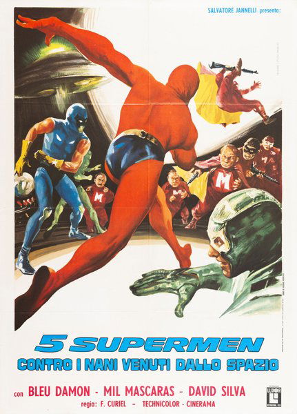 5 Supermen contro i nani venuti dallo spazio