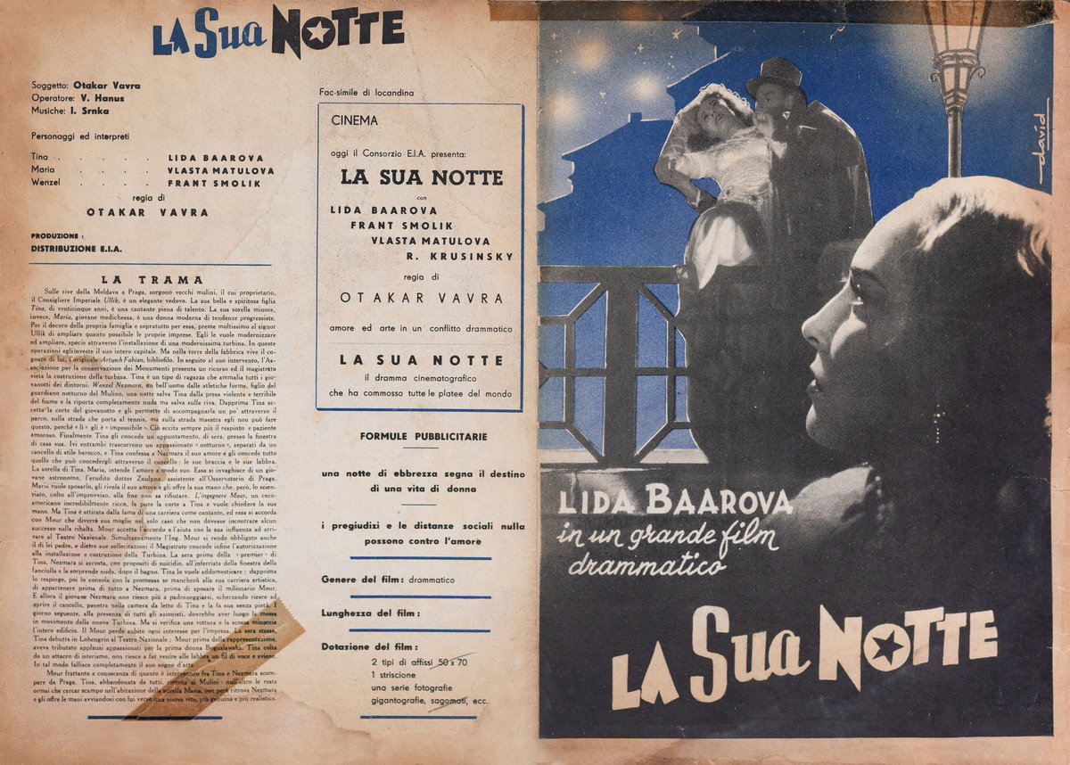 Fotobusta 2 per il film La sua notte (1941)