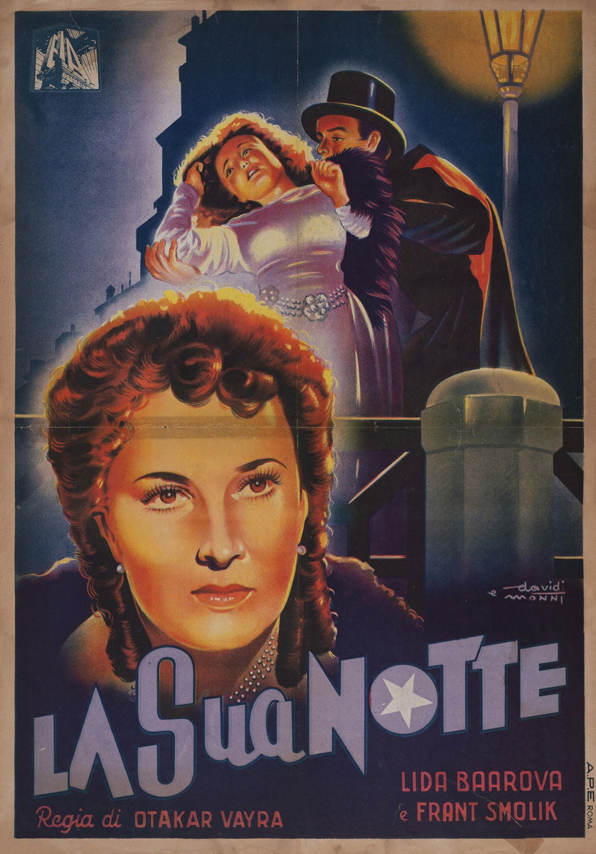 Fotobusta 3 per il film La sua notte (1941)