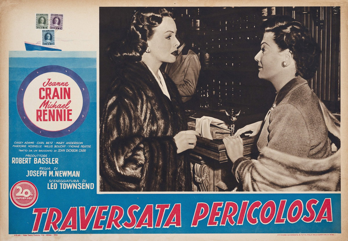 Fotobusta 3 per il film Traversata pericolosa (1953)