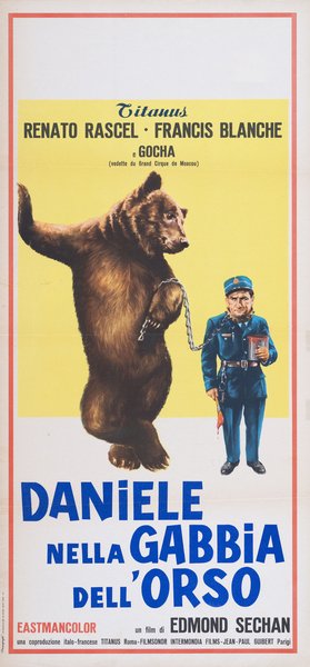 Daniele nella gabbia dell'orso