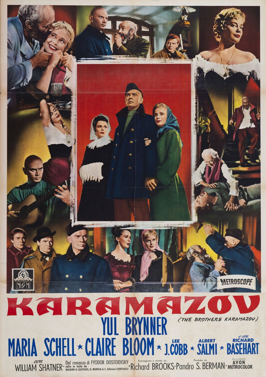 Manifesto 2 per il film Karamazov (1958)