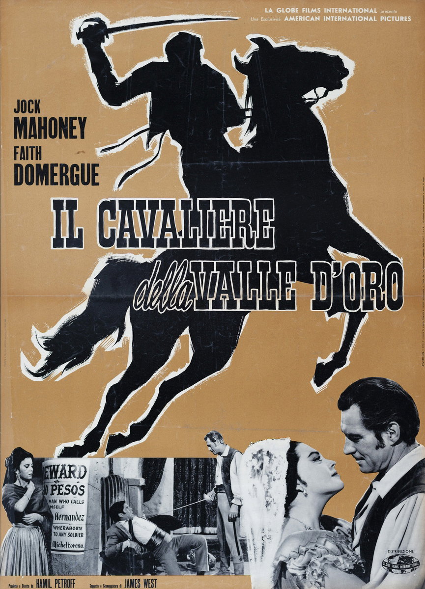 Il cavaliere della valle d'oro - Manifesto 2
