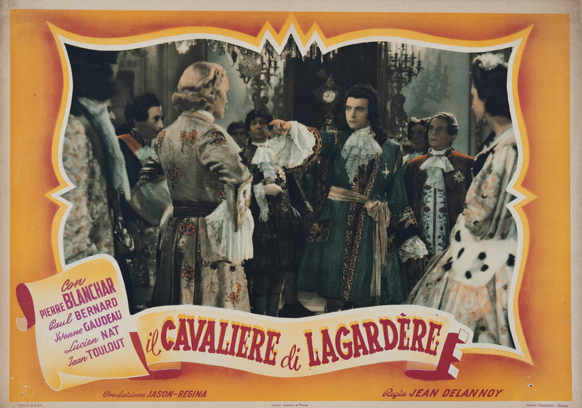 Lobby Card 3 for the film Il cavaliere di Lagardere (1944)