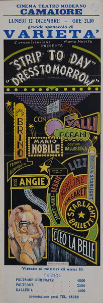 Varietà - Strip today dress tomorrow