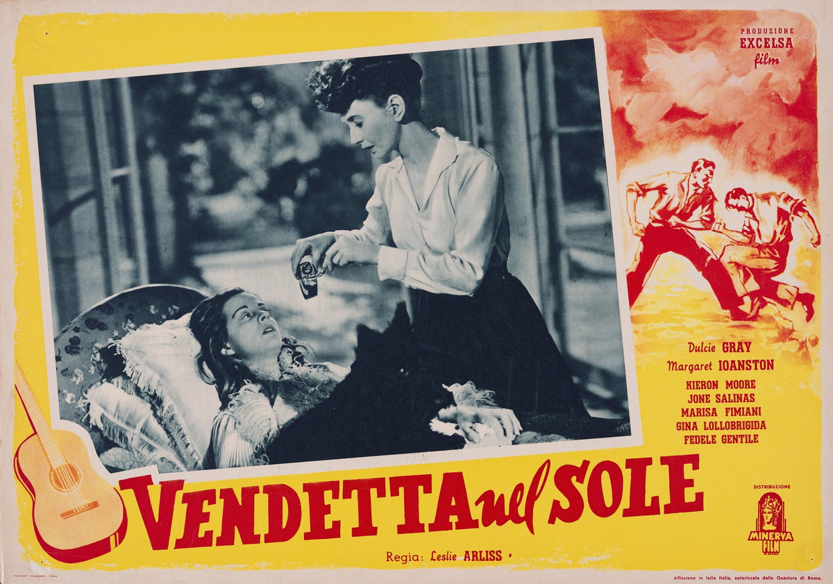 Fotobusta 2 per il film Vendetta nel sole (1947)