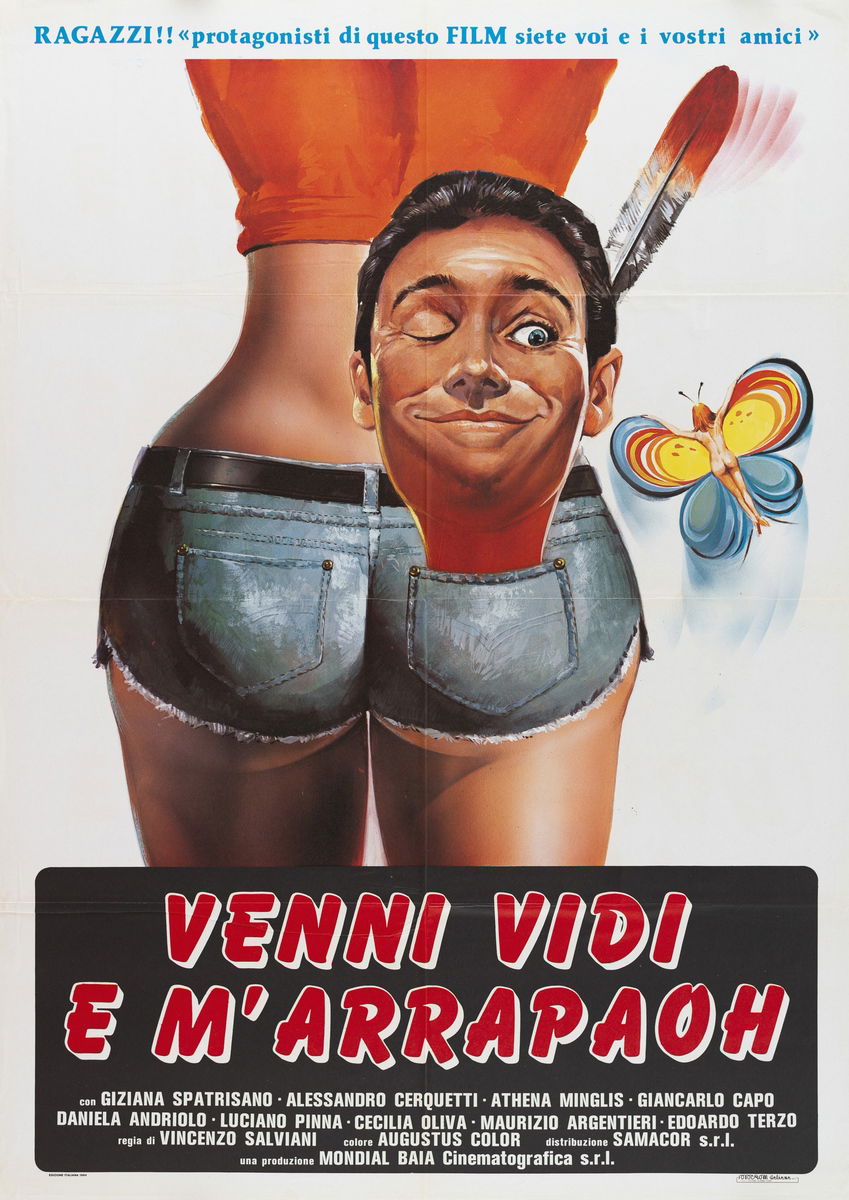 Venni vidi e m'arrapaoh - Manifesto 1