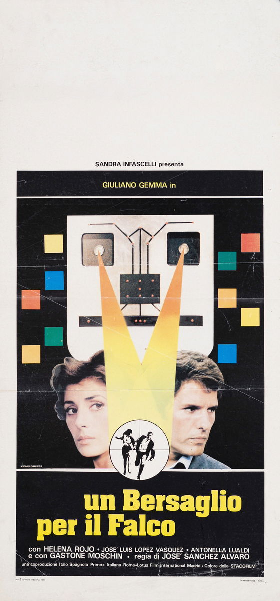 Un bersaglio per il falco - Lobby Card 1