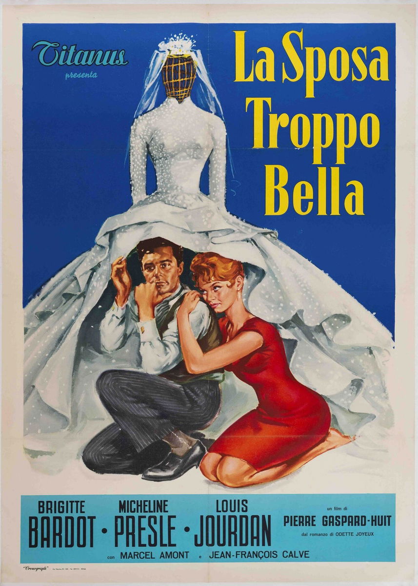 La sposa troppo bella - Manifesto 1