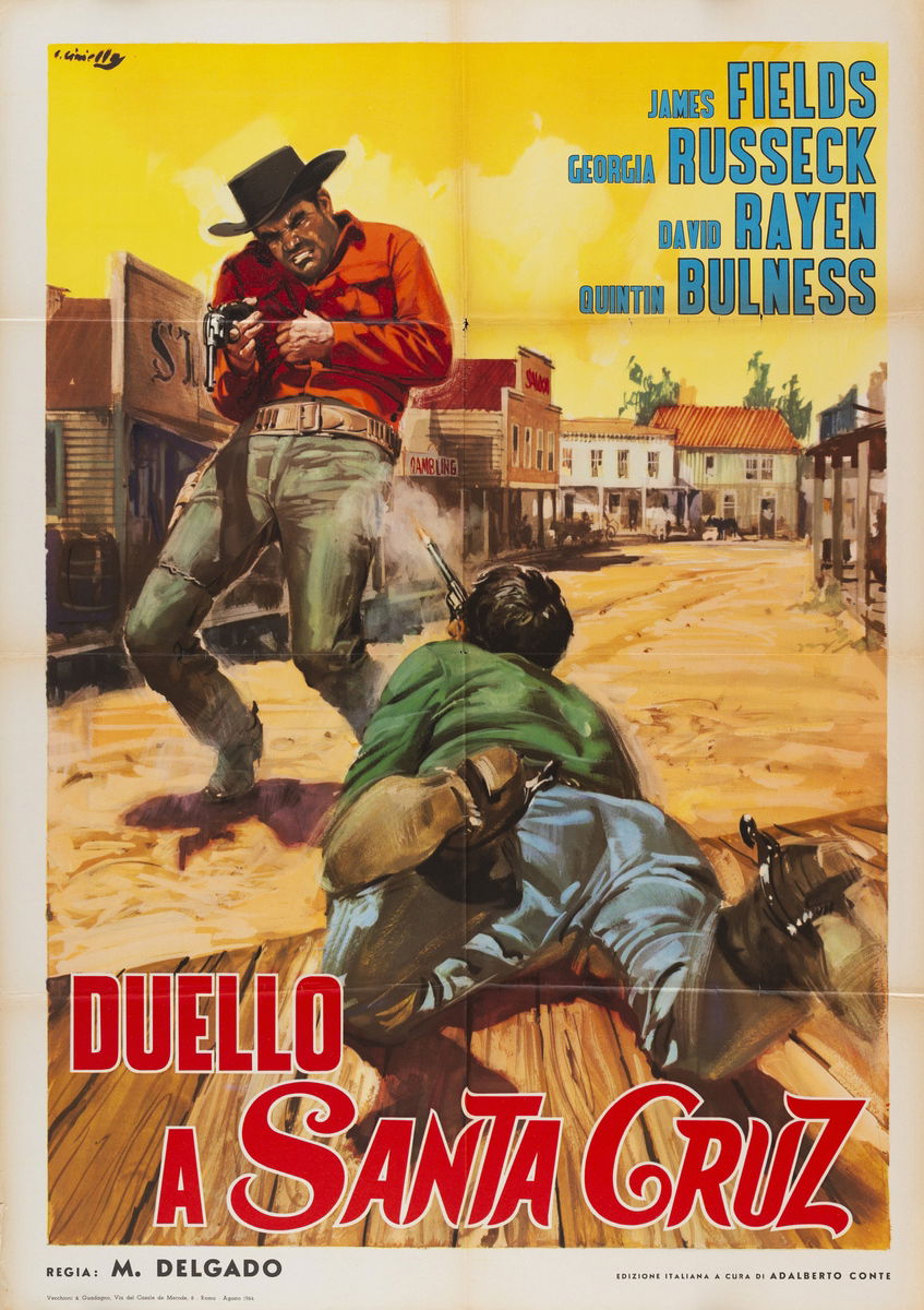 Duello a Santa Cruz - Manifesto 1