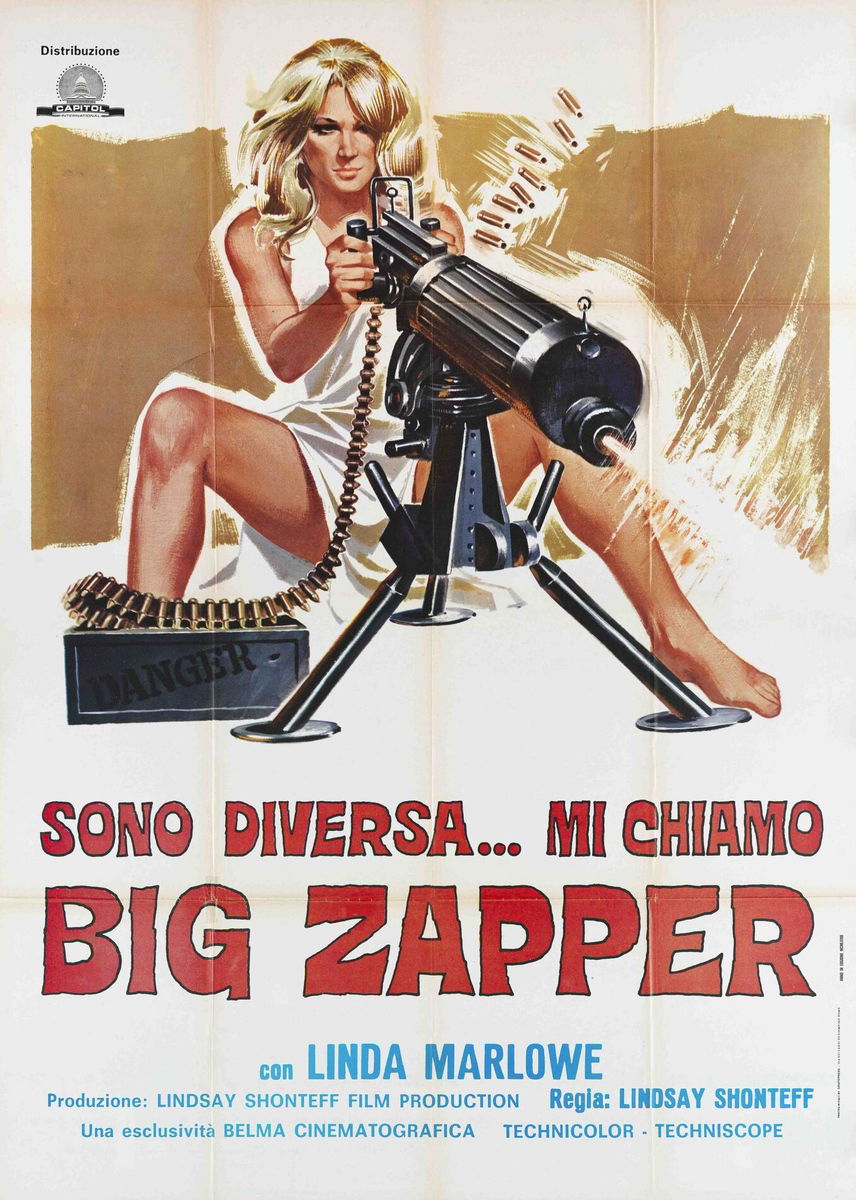 Sono diversa... mi chiamo Big Zapper - Manifesto 1