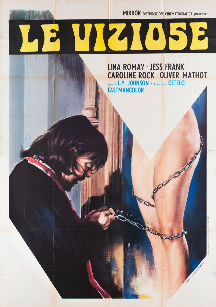 Manifesto 2 per il film Le viziose (1975)