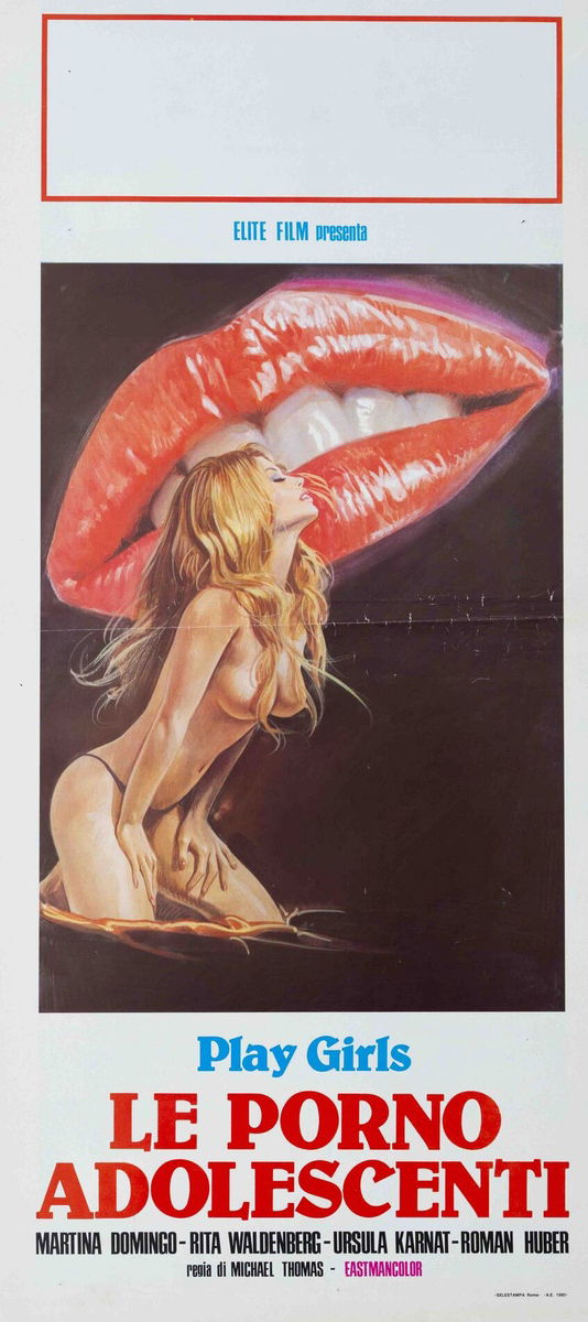 Play Girls - Le porno adolescenti - Lobby Card 1