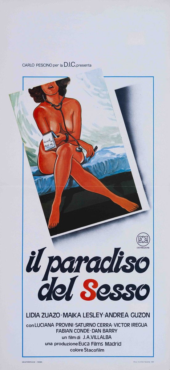 Il paradiso del sesso - Locandina 1