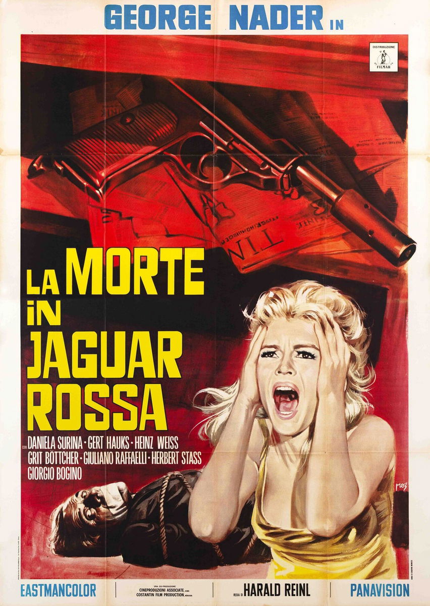 Jerry Cotton: Death in the Red Jaguar - Poster 1
