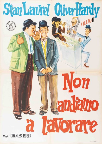 Stanlio e Ollio - Non andiamo a lavorare