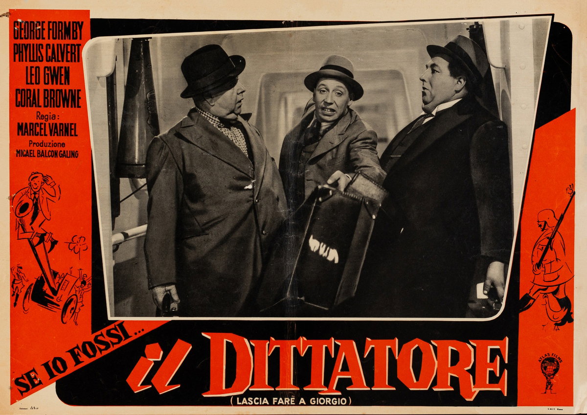 Fotobusta 4 per il film Lascia fare a Giorgio (1940)