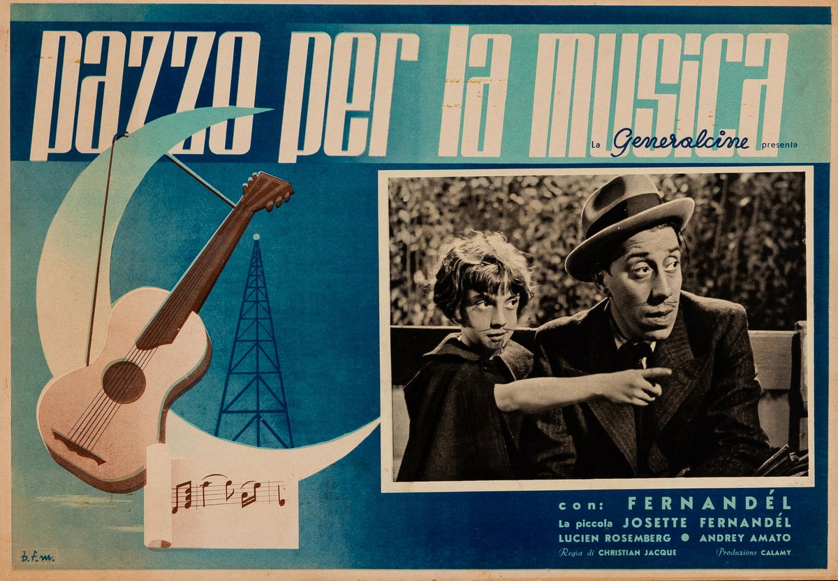 Pazzo per la musica - Fotobusta 1
