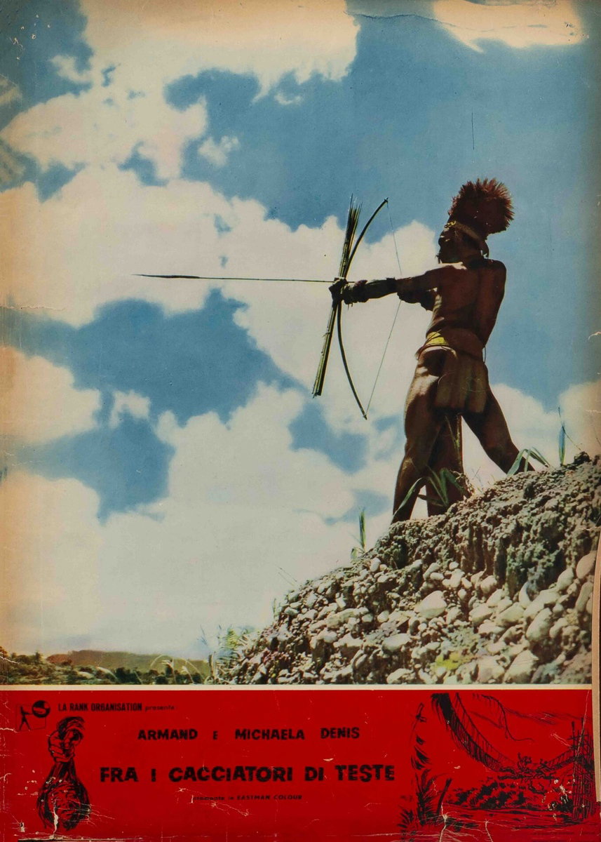 Lobby Card 2 for the film Among the Headhunters (1955)