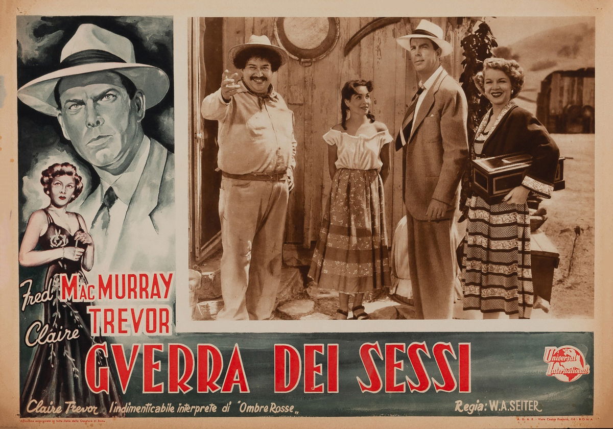 Guerra di sessi - Fotobusta 1