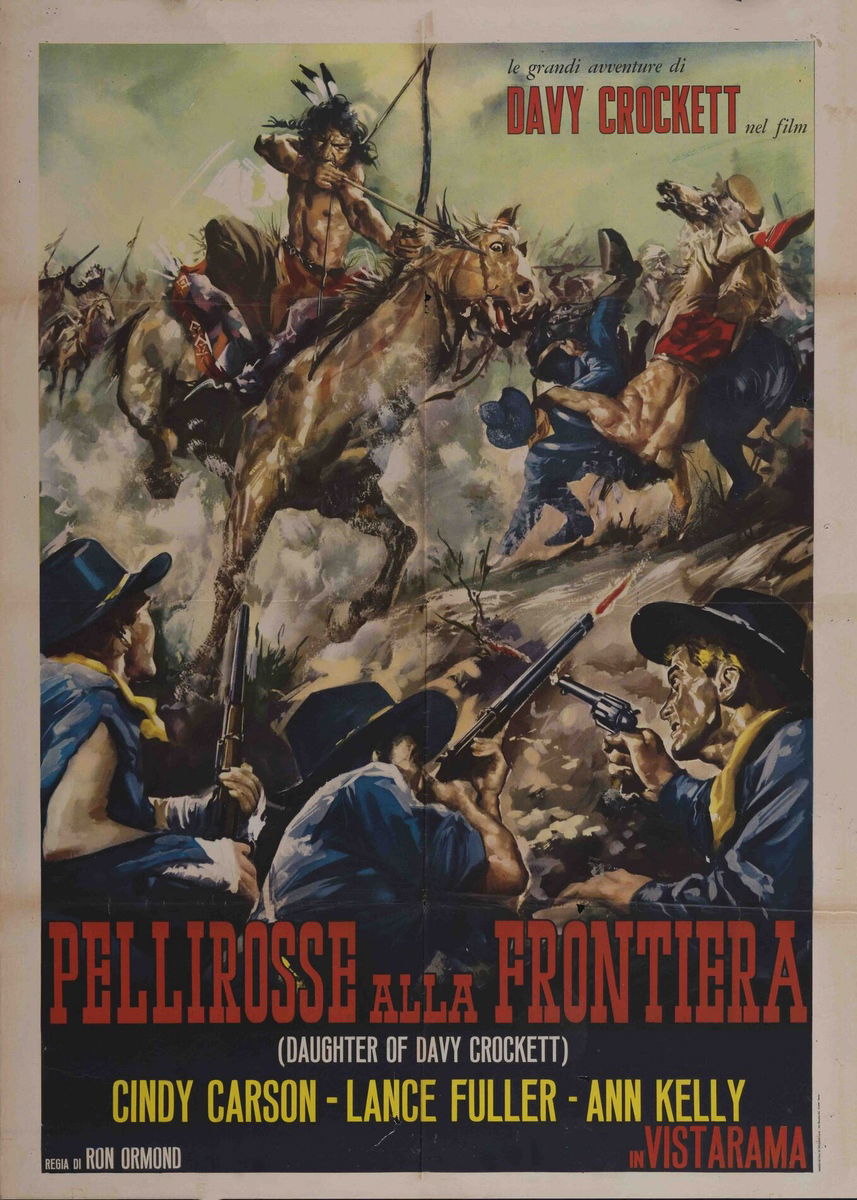 Pellirosse alla frontiera - Manifesto 1